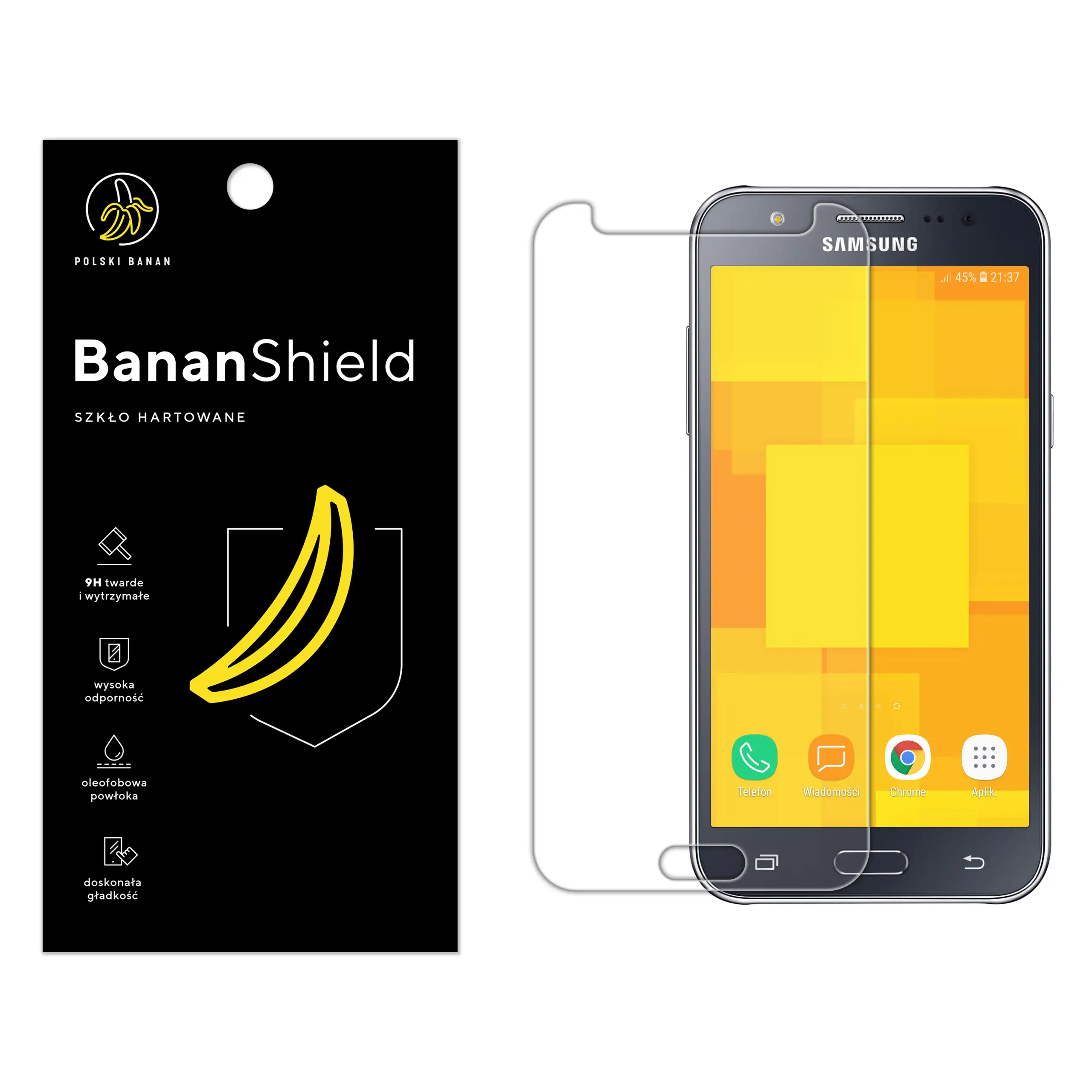 Szkło hartowane Polski Banan BananShield do Samsung Galaxy J5